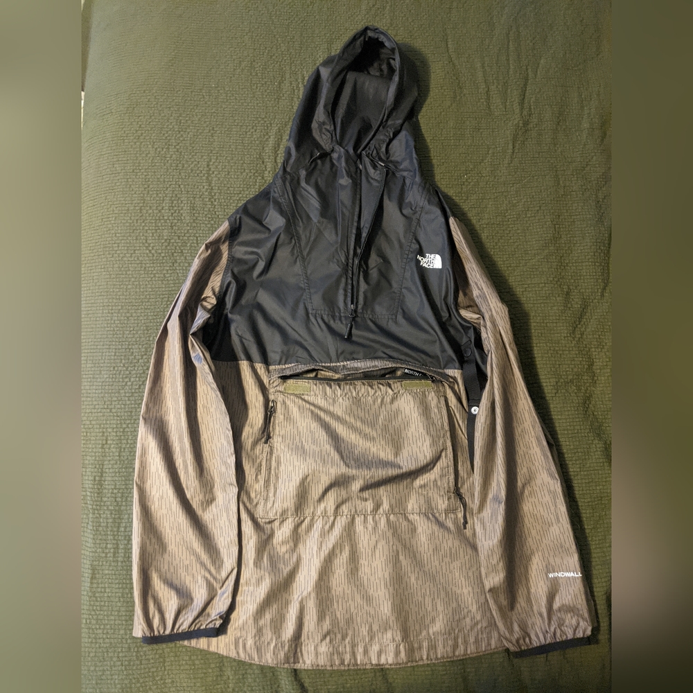 North Face anorak packable rain jacket